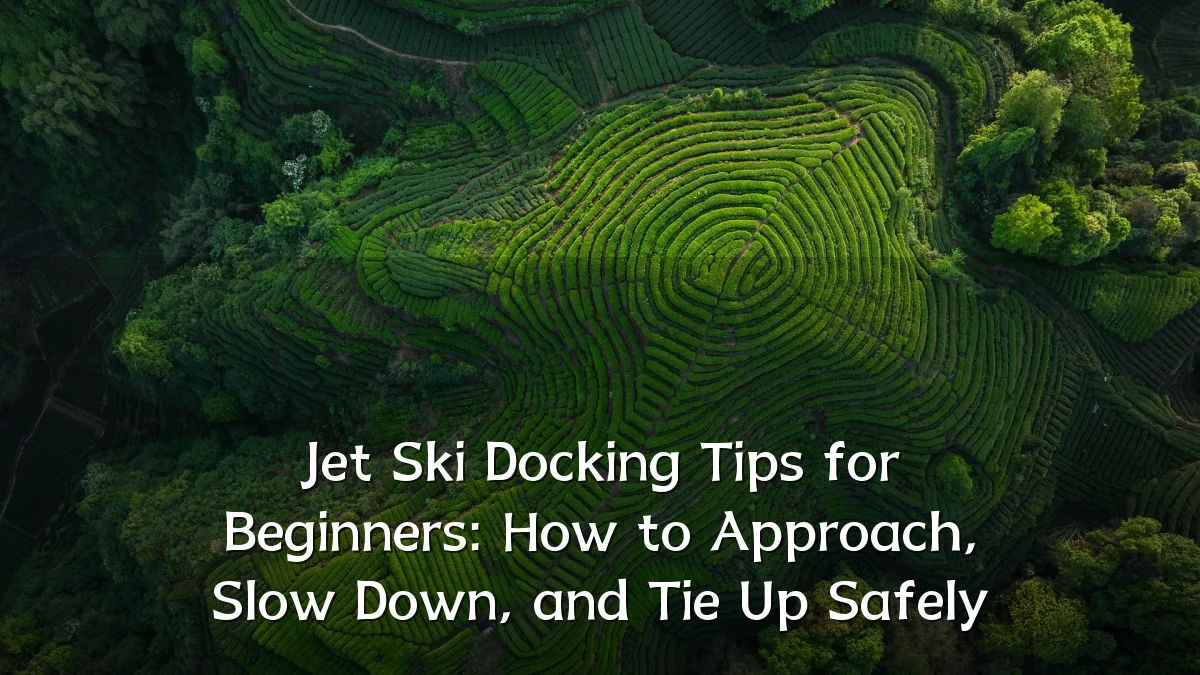Jet Ski Docking Tips for Beginners: How to Approach, Slow Down, and Tie Up Safely