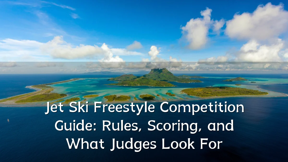 Jet Ski Freestyle Competition Guide: Rules, Scoring, and What Judges Look For