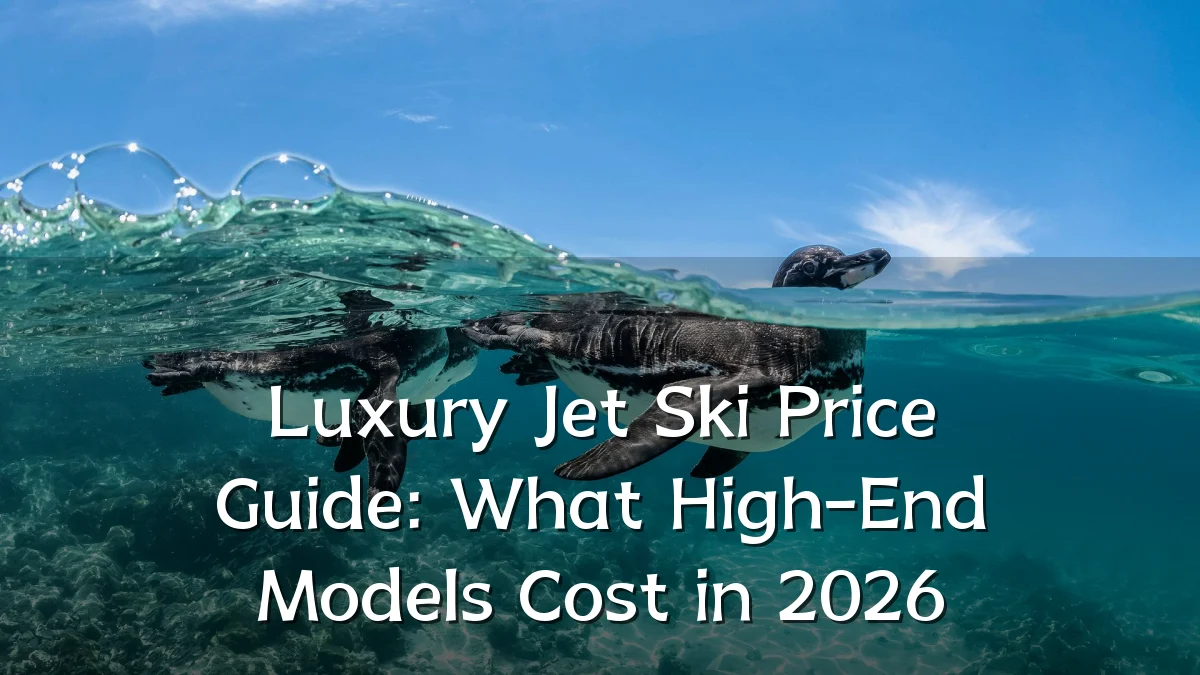 Luxury Jet Ski Price Guide: What High-End Models Cost in 2026